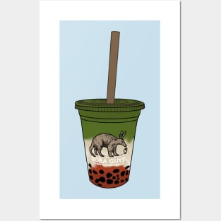 Boba Guys - Strawberry Mactha Posters and Art